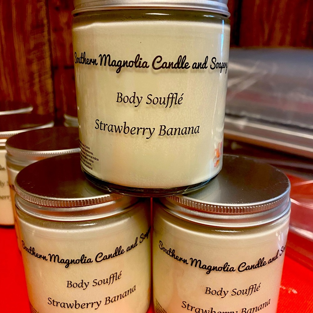 Strawberry Banana Body Soufflé